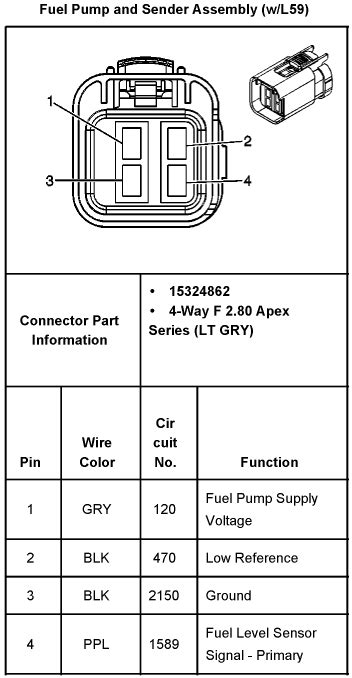 2003 chevy silverado fuel pump wiring diagram 